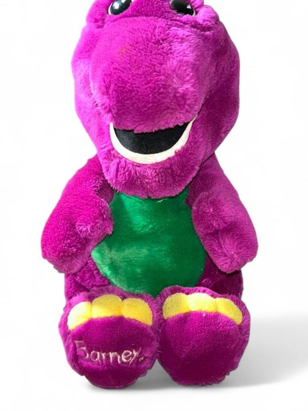 Barney Plush Purple Dinosaur Stuffed Animal